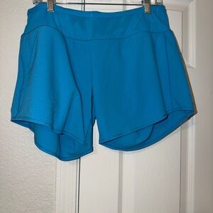 Oiselle Women's Blue Athletic Shorts